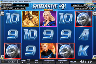 slot fantastici quattro