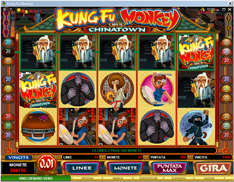 slot machine kung fu monkey