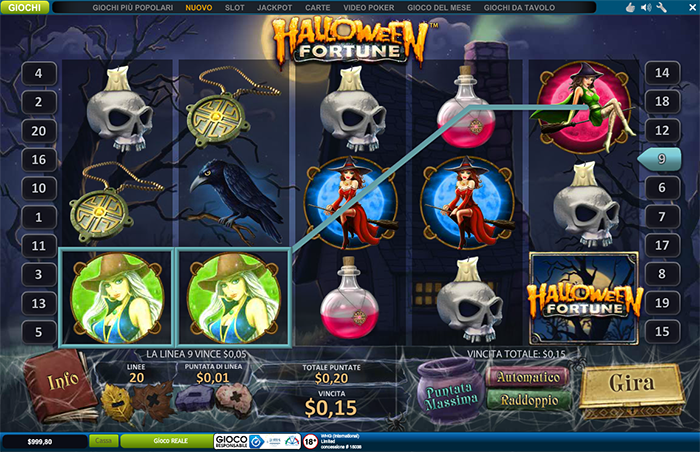 halloween fortune slot