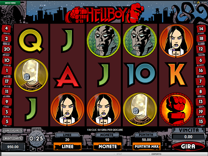hellboy slot machine online